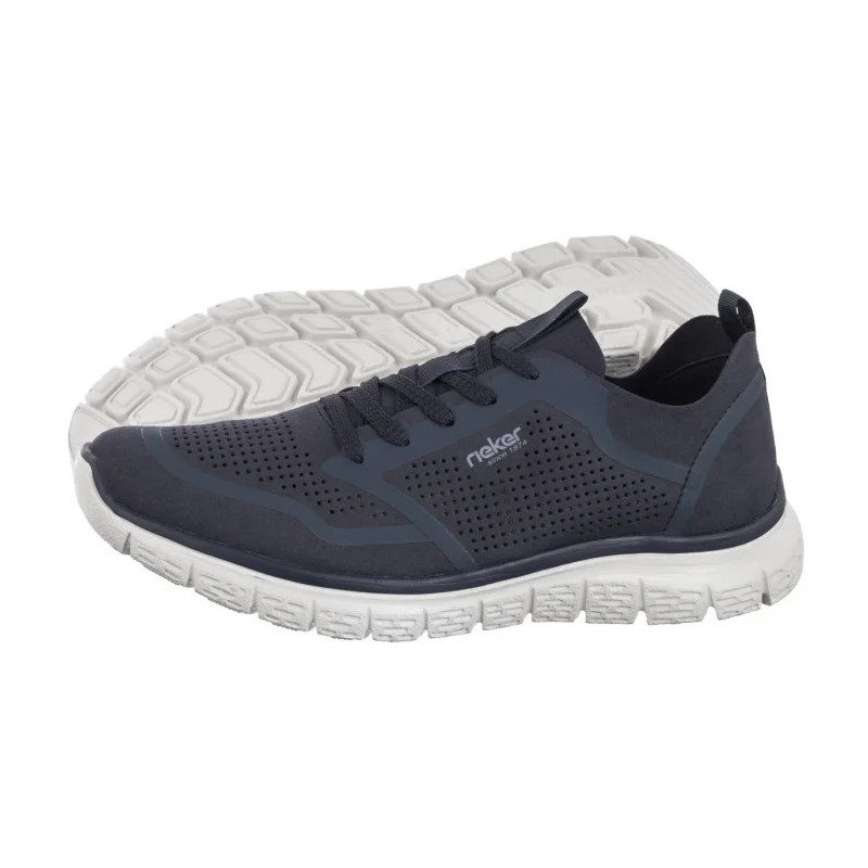 Rieker Granatowe B6600-14 Blue (RI270-a) sportiniai bateliai