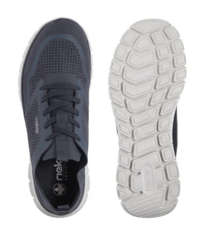 Rieker Granatowe B6600-14 Blue (RI270-a) sportiniai bateliai