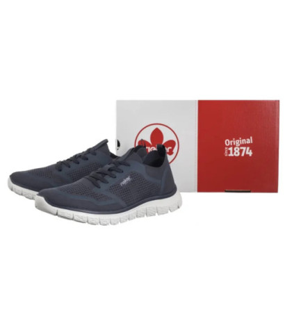 Rieker Granatowe B6600-14 Blue (RI270-a) sportiniai bateliai
