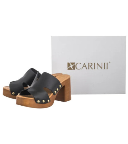 Carinii Czarne B10124-E50-000-000-000 (CI810-a) Moteriški batai/šlepetės