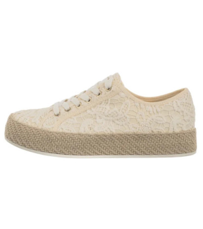 Tamaris Beżowe 1-23625-44 474 Ivory Macramee (TM546-a) sportiniai bateliai