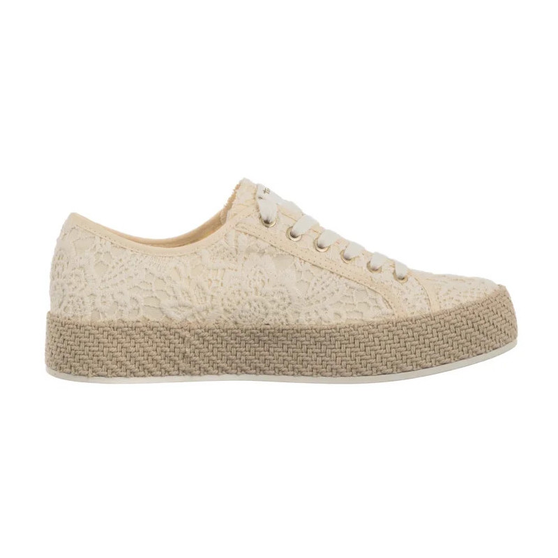 Tamaris Beżowe 1-23625-44 474 Ivory Macramee (TM546-a) sportiniai bateliai