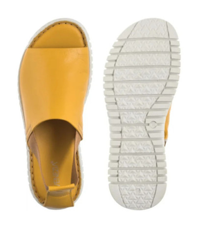 Venezia Żółte L022LEYEOBS093 (VE838-a) sandalai
