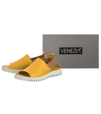 Venezia Żółte L022LEYEOBS093 (VE838-a) sandalai