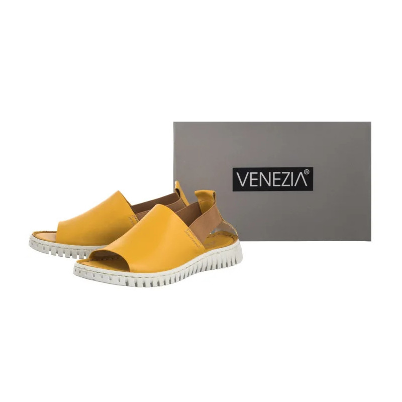 Venezia Żółte L022LEYEOBS093 (VE838-a) sandalai