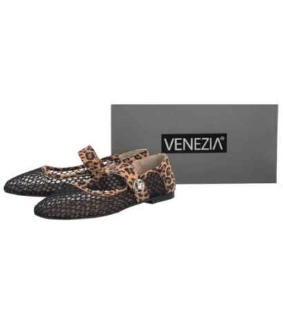 Venezia Czarne/Brązowe L075MTBBOBA033 (VE841-a) bateliai
