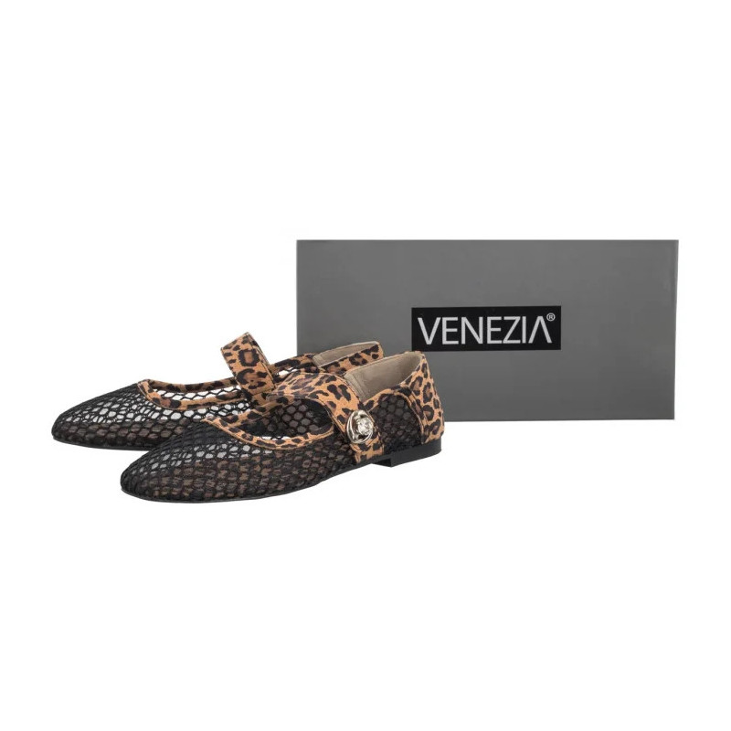 Venezia Czarne/Brązowe L075MTBBOBA033 (VE841-a) bateliai