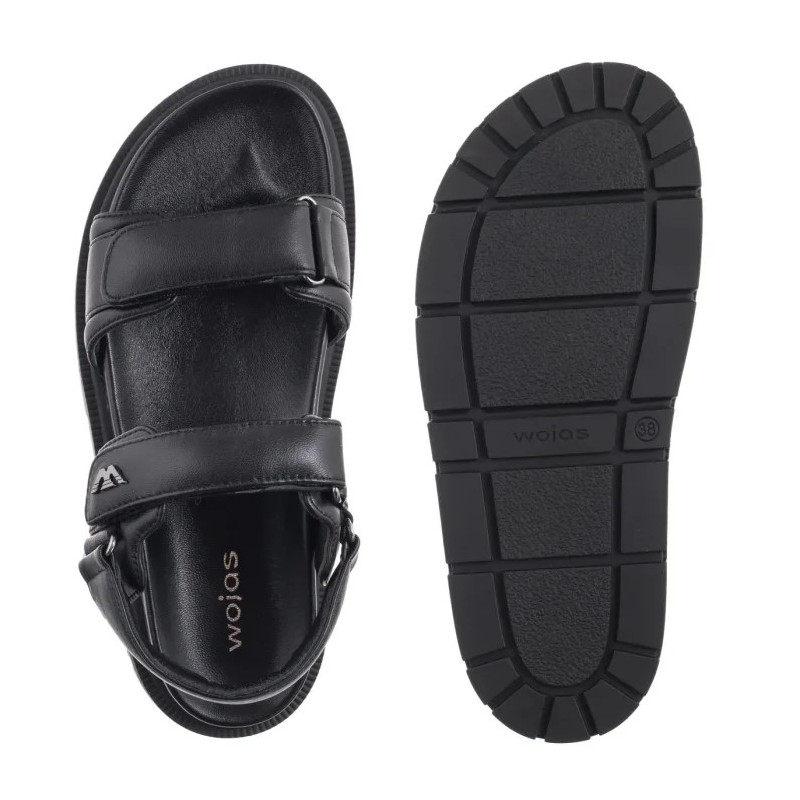 Wojas Czarne 76167-51 (WO281-a) sandalai