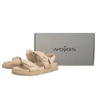 Wojas Beżowe 76167-54 (WO281-b) sandalai