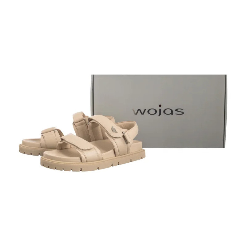 Wojas Beżowe 76167-54 (WO281-b) sandalai
