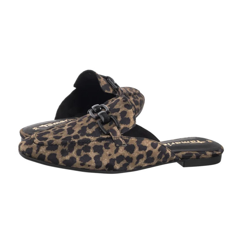 Tamaris Brązowe 1-27303-44 360 Leopard (TM547-a) Moteriški batai/šlepetės
