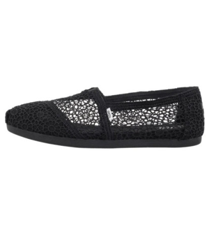 Toms Alpargata Black Moroccan Crochet 10016254 (TS47-a) bateliai
