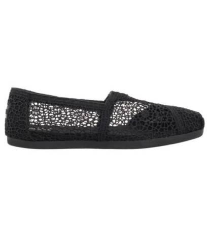 Toms Alpargata Black Moroccan Crochet 10016254 (TS47-a) bateliai