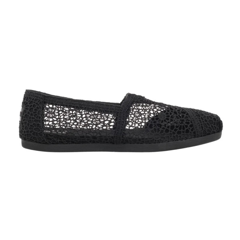 Toms Alpargata Black Moroccan Crochet 10016254 (TS47-a) bateliai