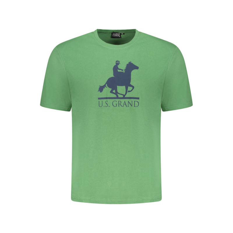 U.s. grand polo marškinėliai AU02646 Žalia