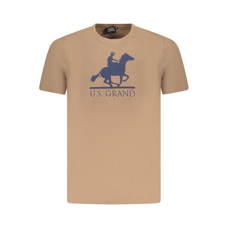 U.s. grand polo marškinėliai AU02646 Ruda