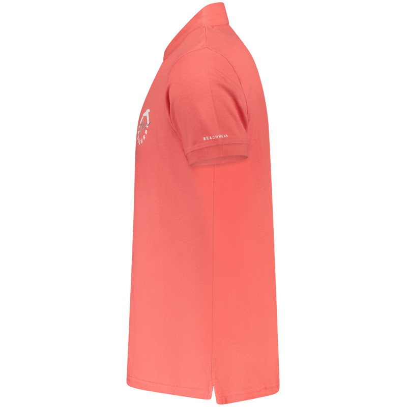 Trussardi polo marškinėliai TRU25MPL01 Rožinė