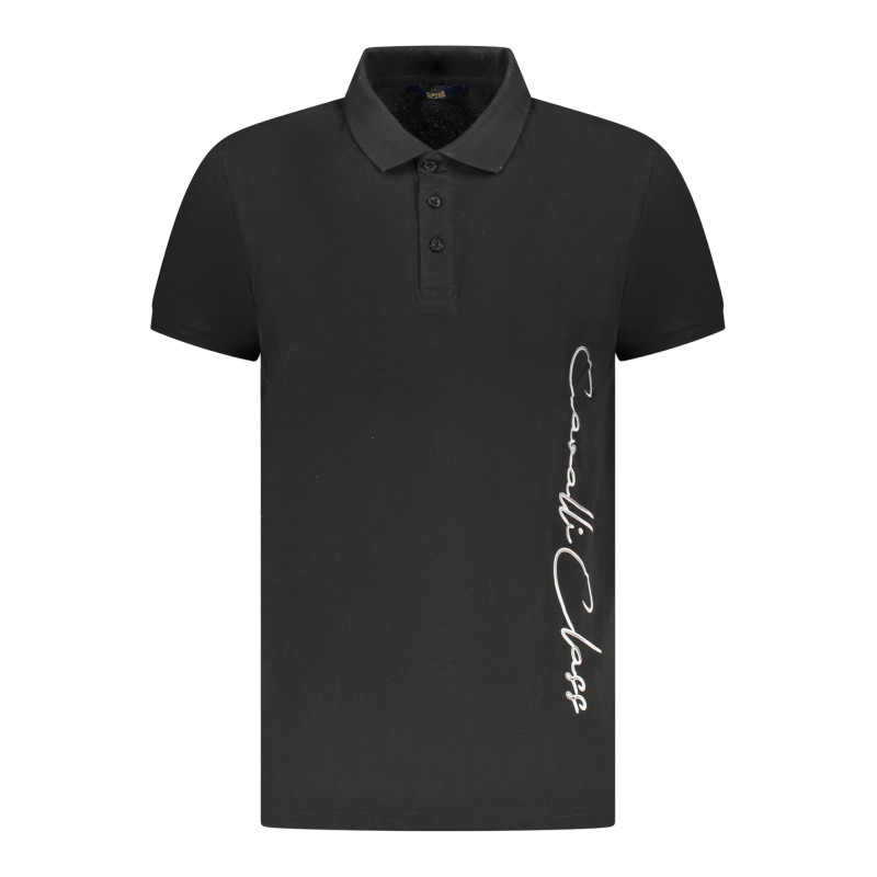 Cavalli class polo marškinėliai TXT64FJD060 Juoda