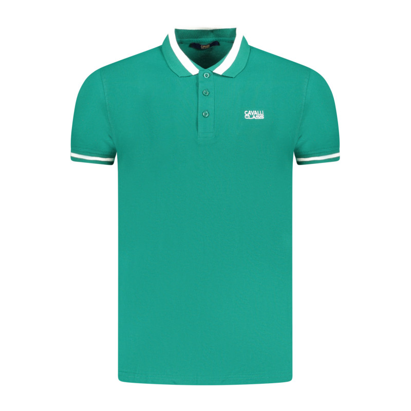Cavalli class polo marškinėliai TXT64RKB002 Žalia