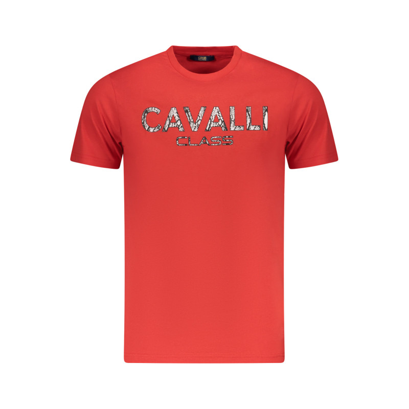 Cavalli class marškinėliai TXT61GJD060 Raudona