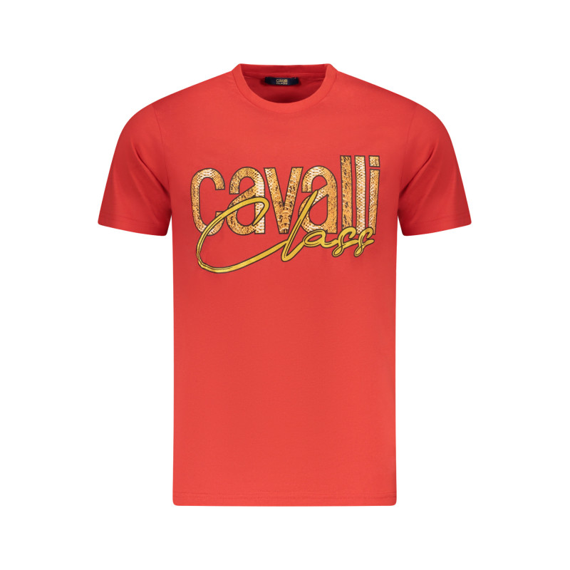 Cavalli class marškinėliai TXT61MJD060 Raudona
