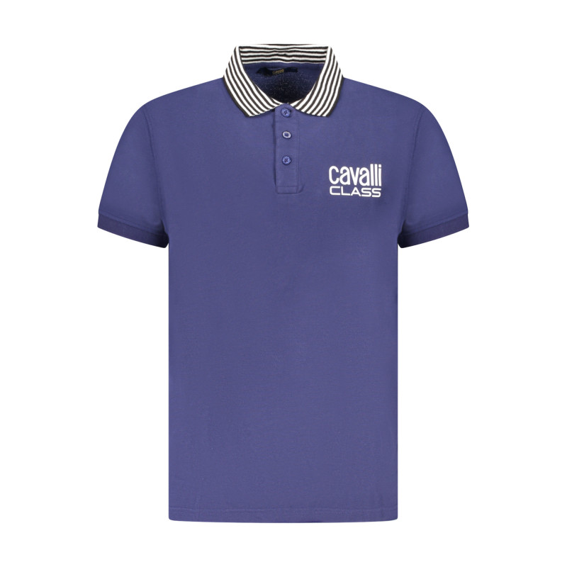 Cavalli class polo marškinėliai TXT64EKB002 Mėlyna