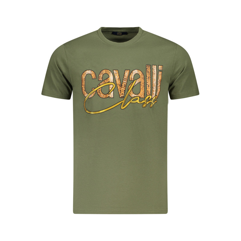 Cavalli class marškinėliai TXT61MJD060 Žalia