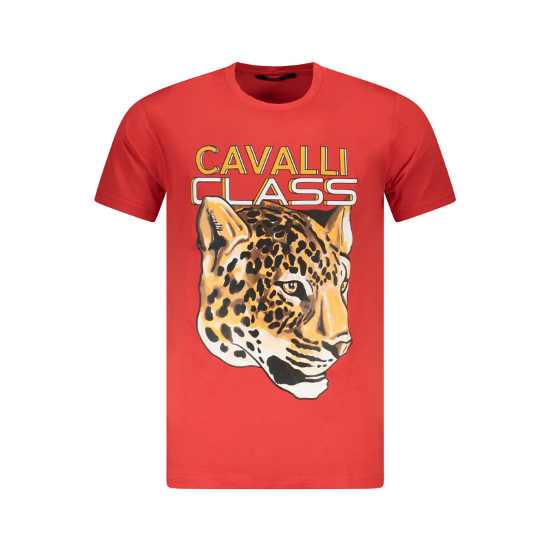 Cavalli class marškinėliai TXT60UJD060 Raudona
