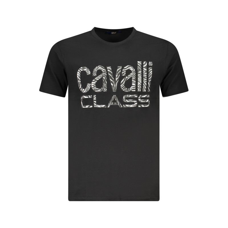 Cavalli class marškinėliai TXT61DJD060 Juoda