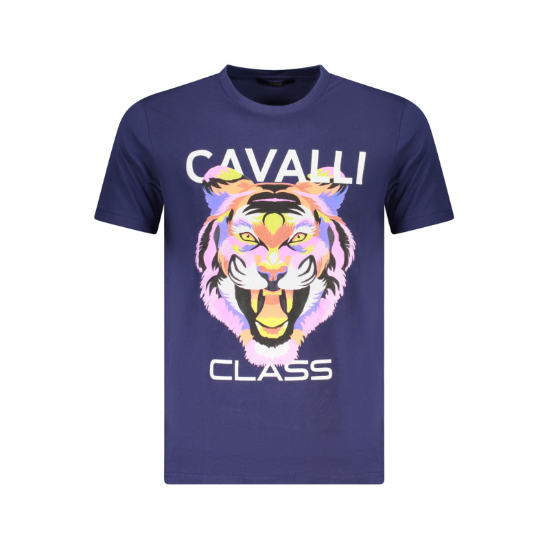 Cavalli class marškinėliai TXT60FJD060 Mėlyna