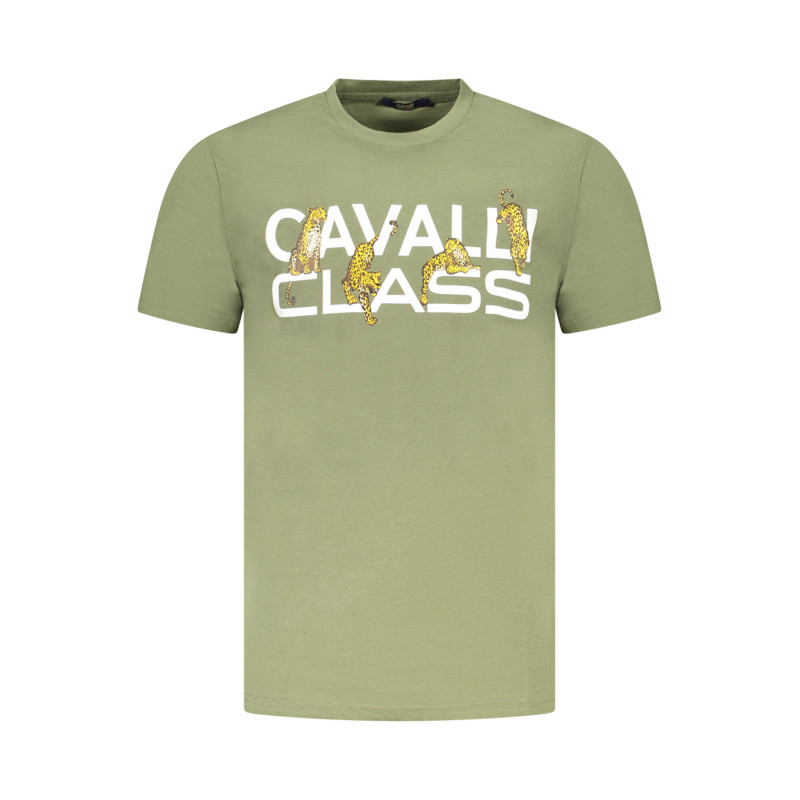 Cavalli class marškinėliai TXT60MJD060 Žalia