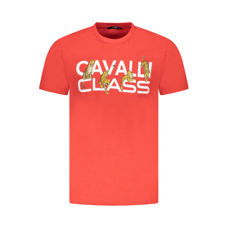 Cavalli class marškinėliai TXT60MJD060 Raudona