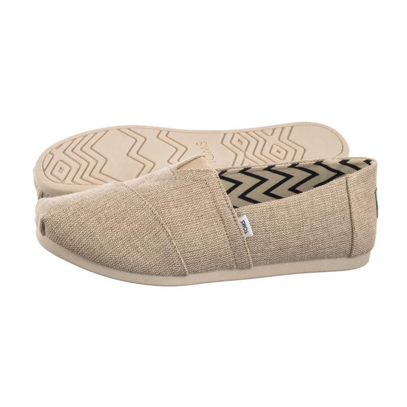 Toms Alpargata Classi Natural Undydyed Heritage Canvas 10018736 (TS50-a) batai