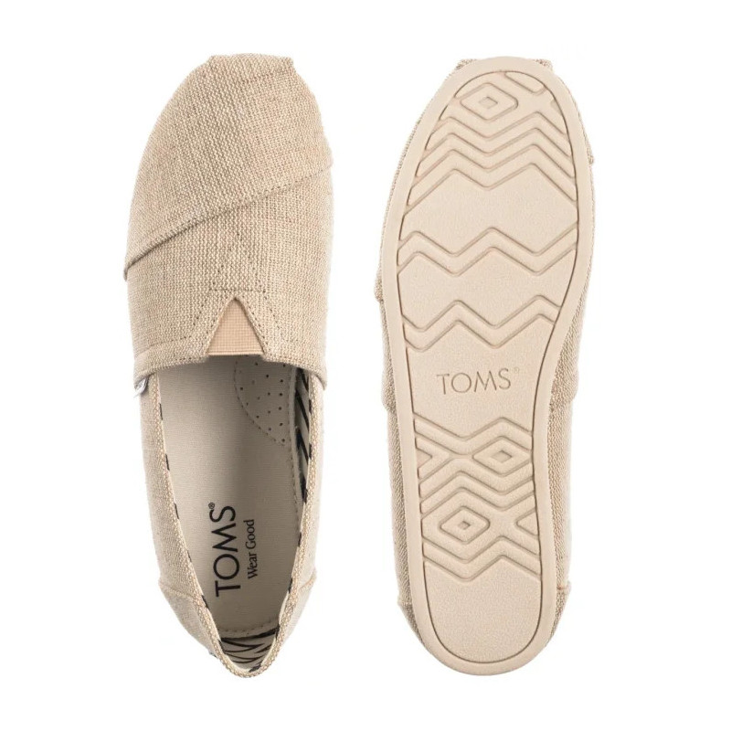 Toms Alpargata Classi Natural Undydyed Heritage Canvas 10018736 (TS50-a) batai