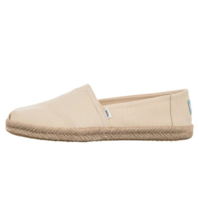 Toms Alpargata Rope Natural Recycled Cotton Slubby Woven 10019682 (TS45-c) sportiniai bateliai