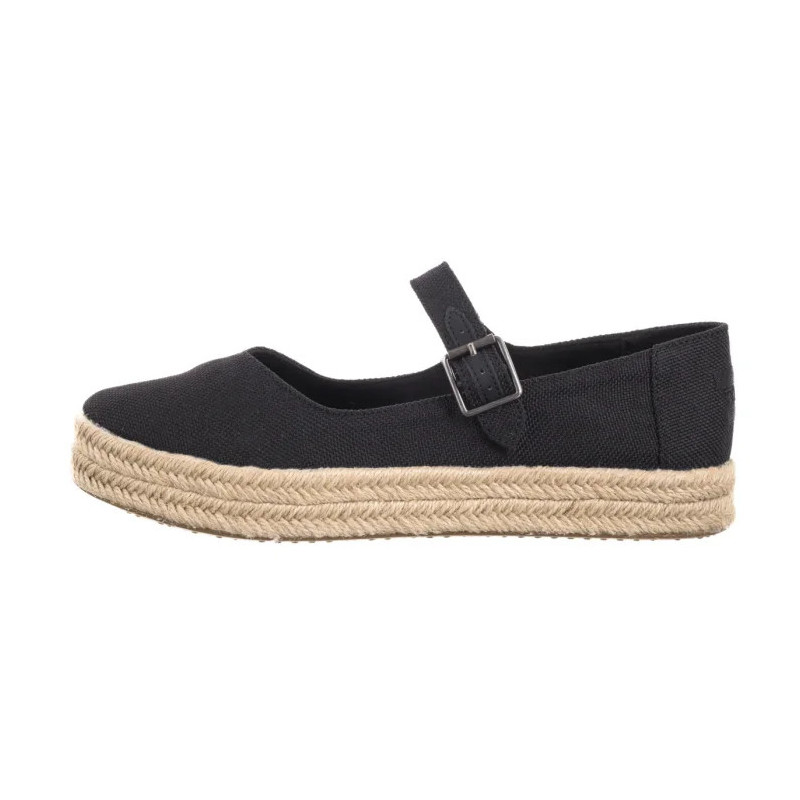 Toms Carolina Mary Jane Black Heavy Canvas 10021878 (TS51-a) bateliai
