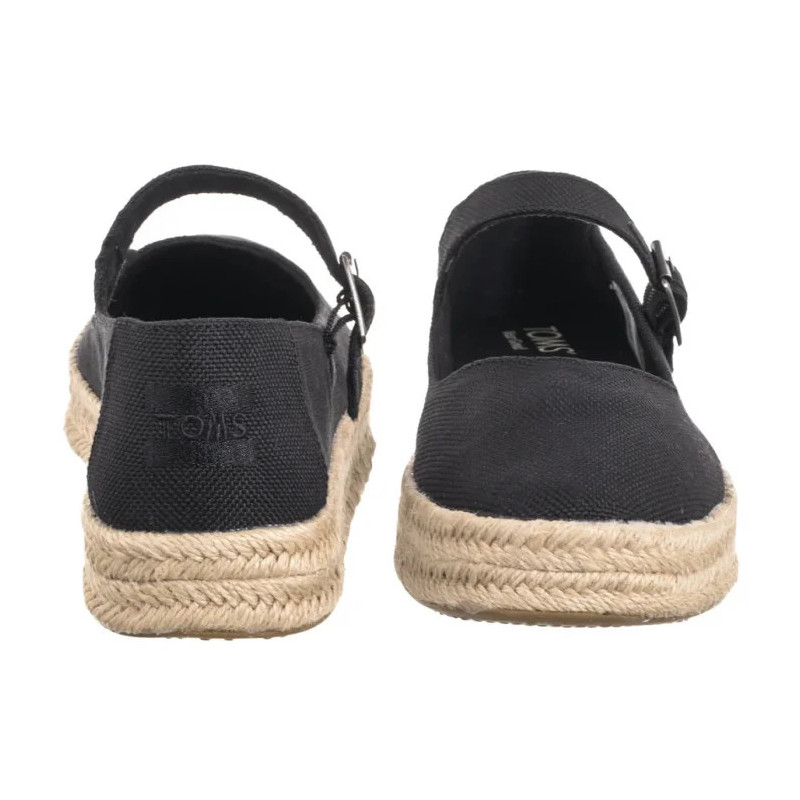 Toms Carolina Mary Jane Black Heavy Canvas 10021878 (TS51-a) bateliai