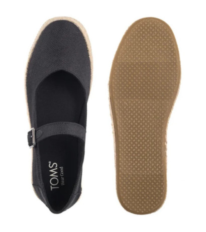 Toms Carolina Mary Jane Black Heavy Canvas 10021878 (TS51-a) bateliai