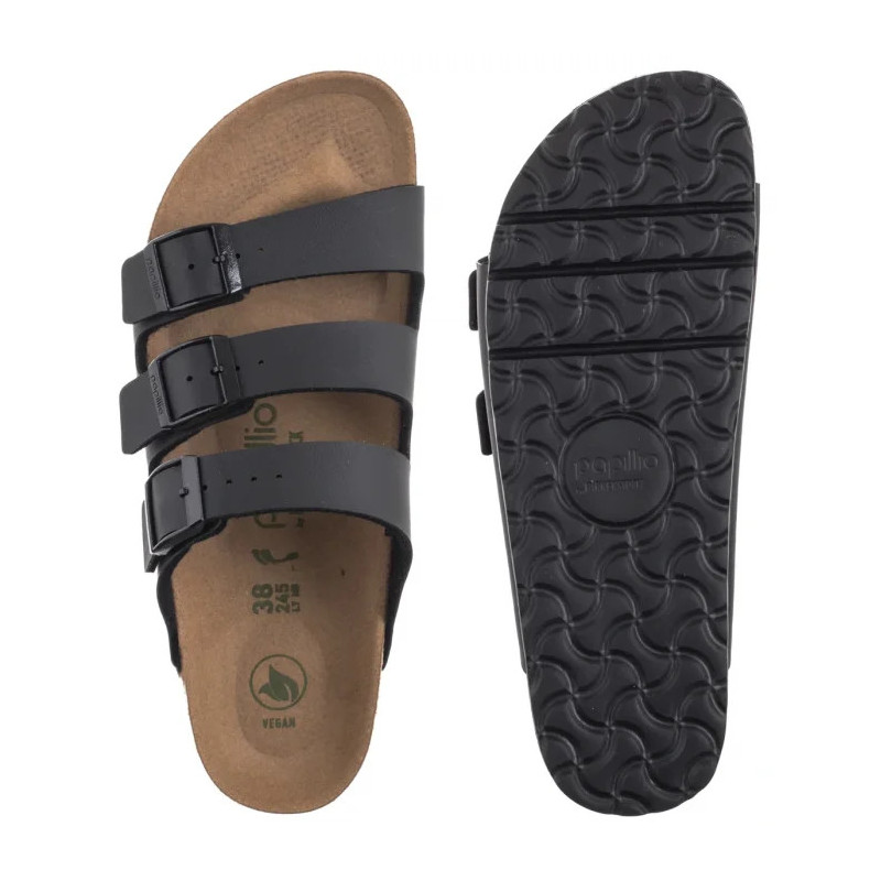 Papillio Florida III Pap Flex Platform Vegan Black 1029737 (PP20-a) Moteriški batai/šlepetės