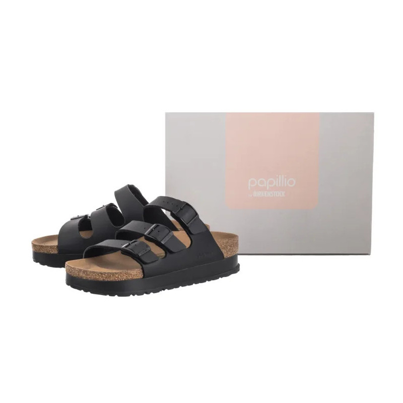 Papillio Florida III Pap Flex Platform Vegan Black 1029737 (PP20-a) Moteriški batai/šlepetės