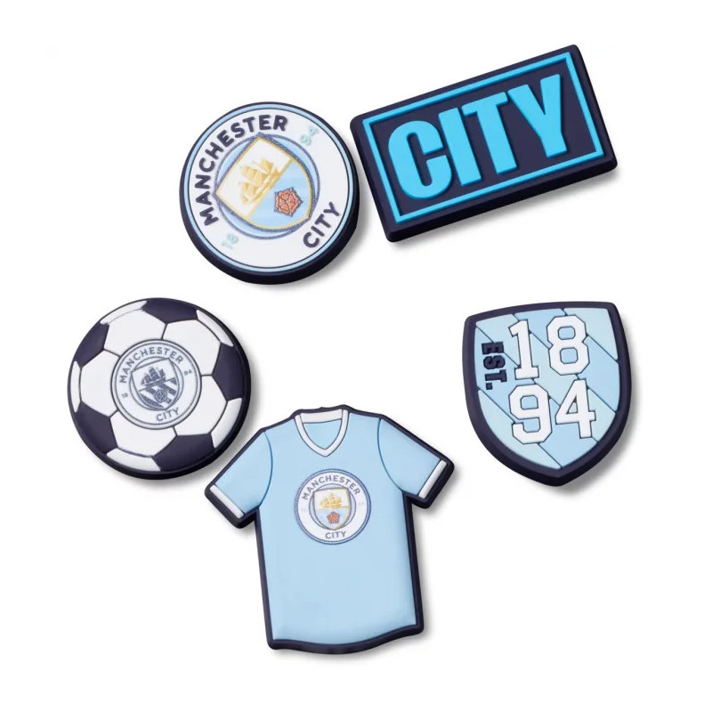 Crocs Jibbitz™ Manchester City 5-Pack 10012074 (CR358-a) aksesuaras