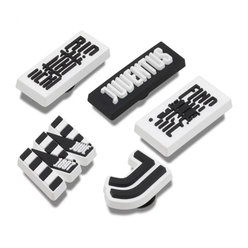 Crocs Jibbitz™ Juventus 5-Pack 10012073 (CR360-a) aksesuaras