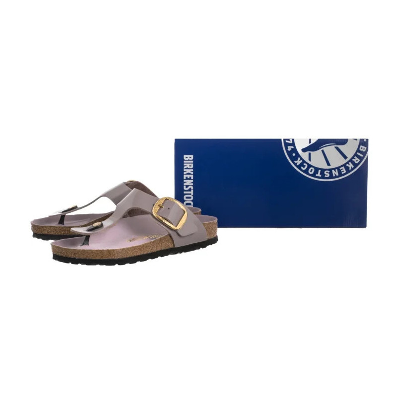 Birkenstock Gizeh Big Buckle High-Shine Faded Purple 1029804 (BK253-c) šlepetės