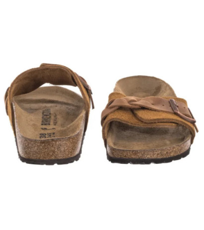 Birkenstock Oita Braided Mink 1026742 (BK264-d) Moteriški batai/šlepetės