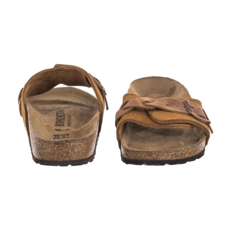 Birkenstock Oita Braided Mink 1026742 (BK264-d) Moteriški batai/šlepetės