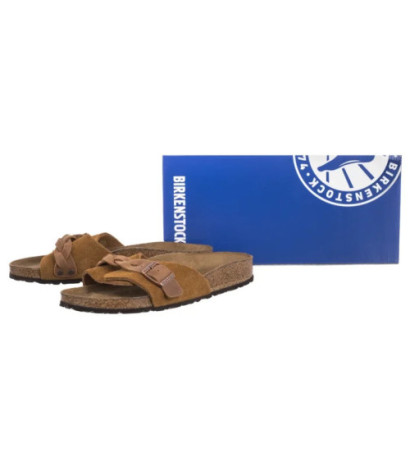 Birkenstock Oita Braided Mink 1026742 (BK264-d) Moteriški batai/šlepetės