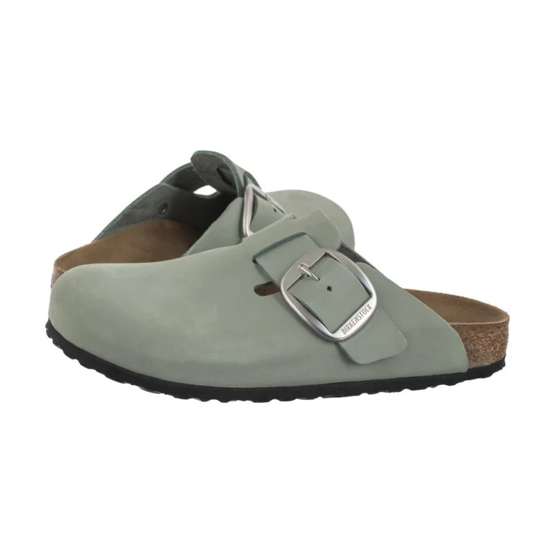 Birkenstock Boston Big Buckle Pure Sage 1029303 (BK267-d) Moteriški batai/šlepetės