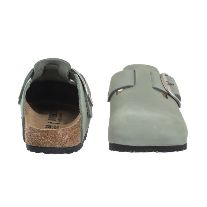 Birkenstock Boston Big Buckle Pure Sage 1029303 (BK267-d) Moteriški batai/šlepetės