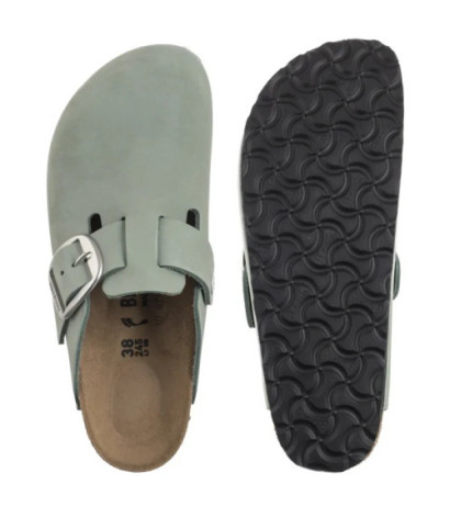 Birkenstock Boston Big Buckle Pure Sage 1029303 (BK267-d) Moteriški batai/šlepetės