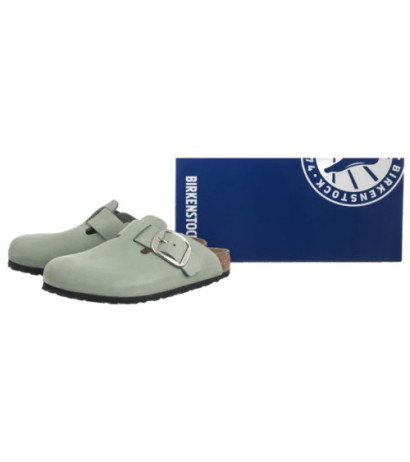 Birkenstock Boston Big Buckle Pure Sage 1029303 (BK267-d) Moteriški batai/šlepetės